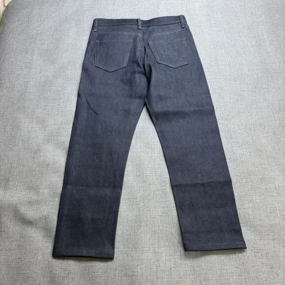 Uniqlo Selvedge Jeans 29x26 Blue Slim Straight Japanese Kaihara Denim - Picture 16 of 16